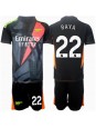 Arsenal David Raya #22 Målvakt Replika Tredje Kläder Barn 2024-25 Kortärmad (+ byxor)